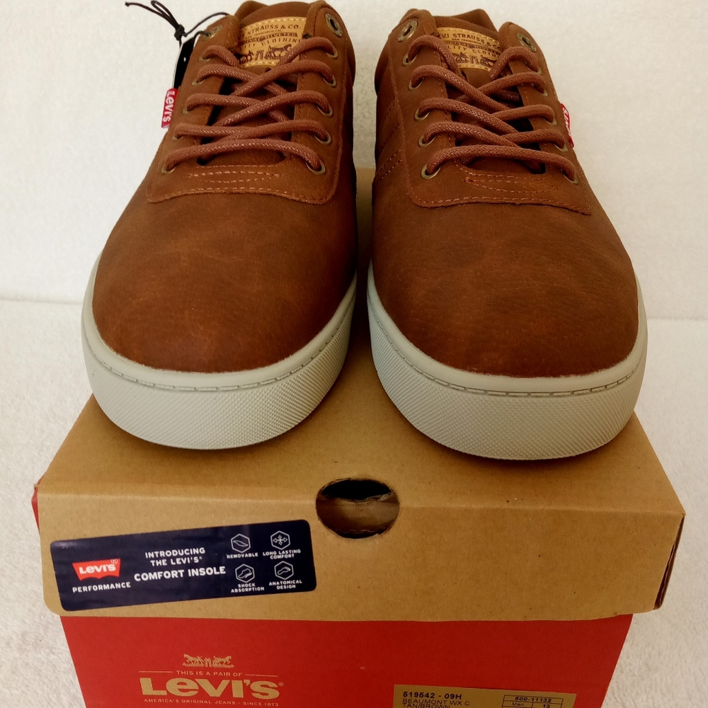 Levi's Beaumont WX C Shoes Tan/Brown 519542-09H.